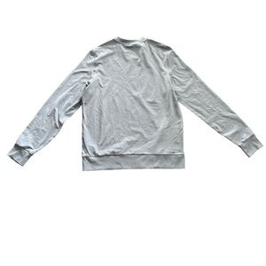 Vuori Crew Pullover Mens Size M Ponto Performance Dream Knit In Platinum Heather